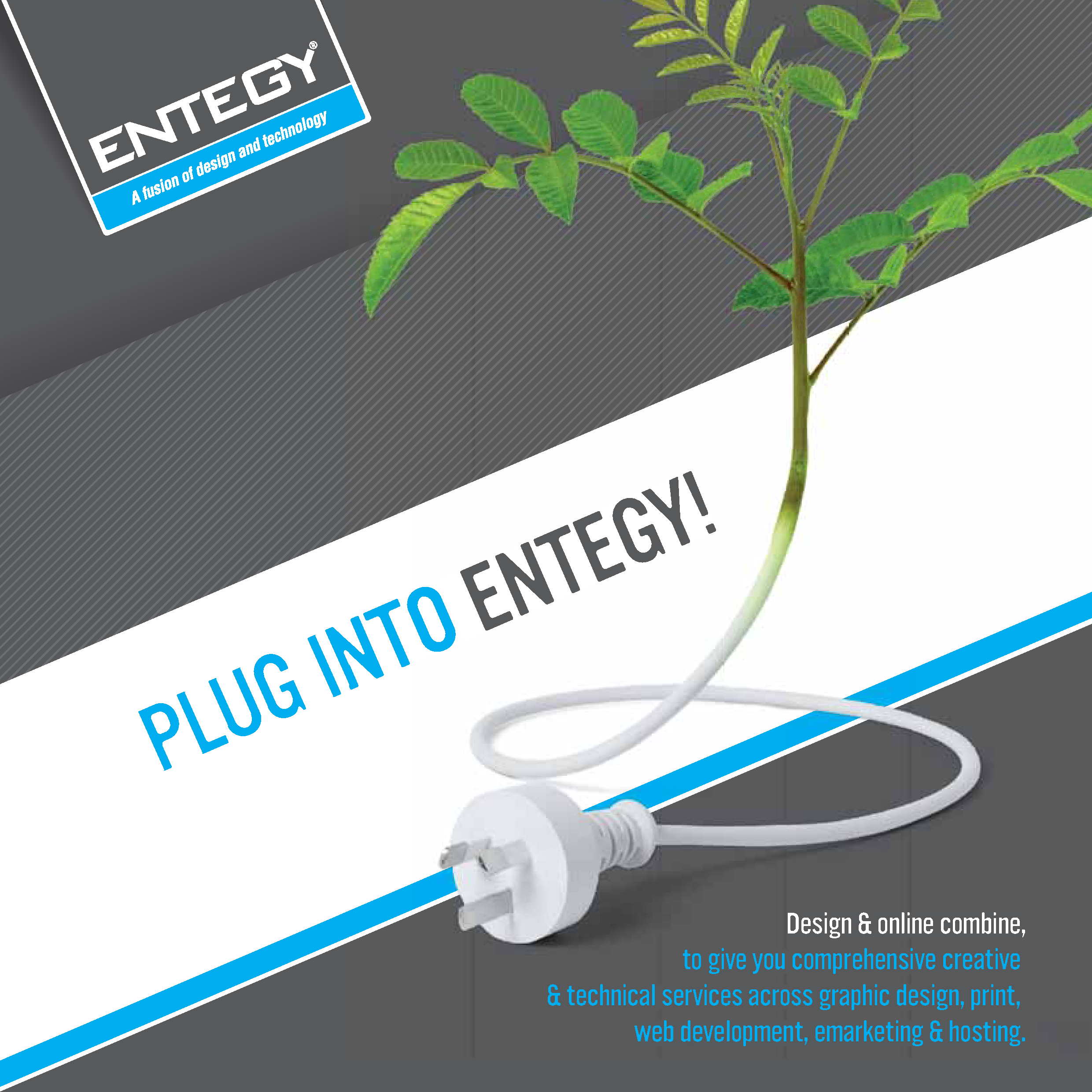 Entegy brochure, copywriting by The Copy Doctor